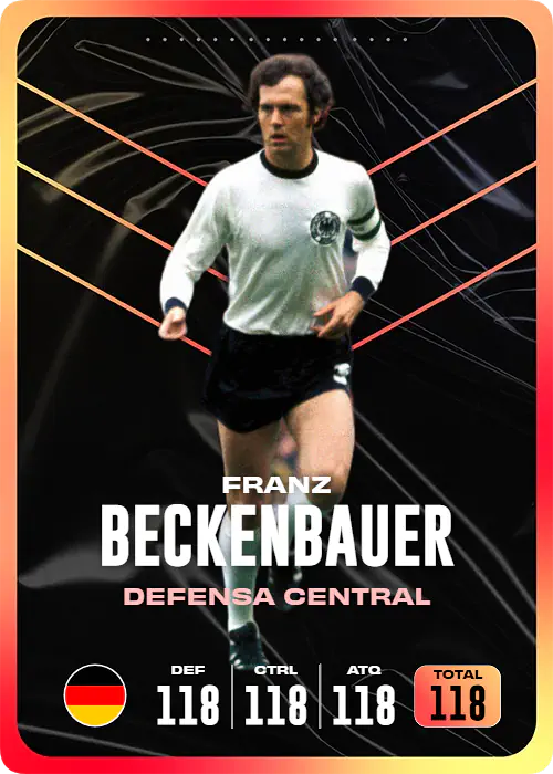 Card BECKENBAUER